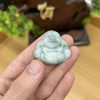 PK016 - Vòng mặt Phật di lặc màu Hoa bay lục chủng Nếp mịn kích thước 36x33x6 mm