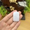 PK044 - Vòng mặt vô sự bài màu trắng ánh tím chủng nếp hóa kích thước 38x24x7.5 mm