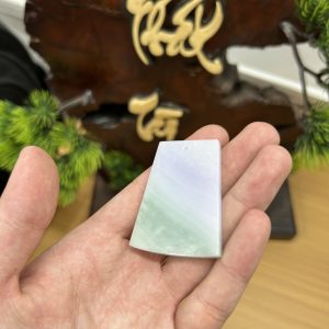 Alternative view of PK055 - Vòng mặt vô sự bài màu xuân tài chủng nếp hóa kích thước 49x35x5.6 mm