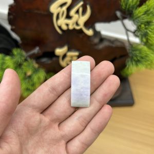 PK064 - Vòng mặt vô sự bài màu xuân tài  chủng nếp mịn kích thước 39x15x10 mm
