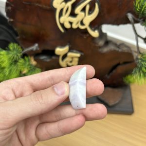 Alternative view of PK067 - Vòng mặt vô sự bài màu xuân tài chủng nếp mịn kích thước 39x15x10 mm